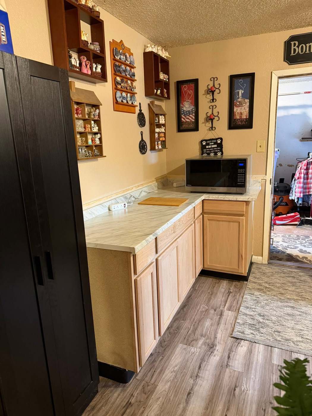 Kitchen remodel — new cabinets and counters